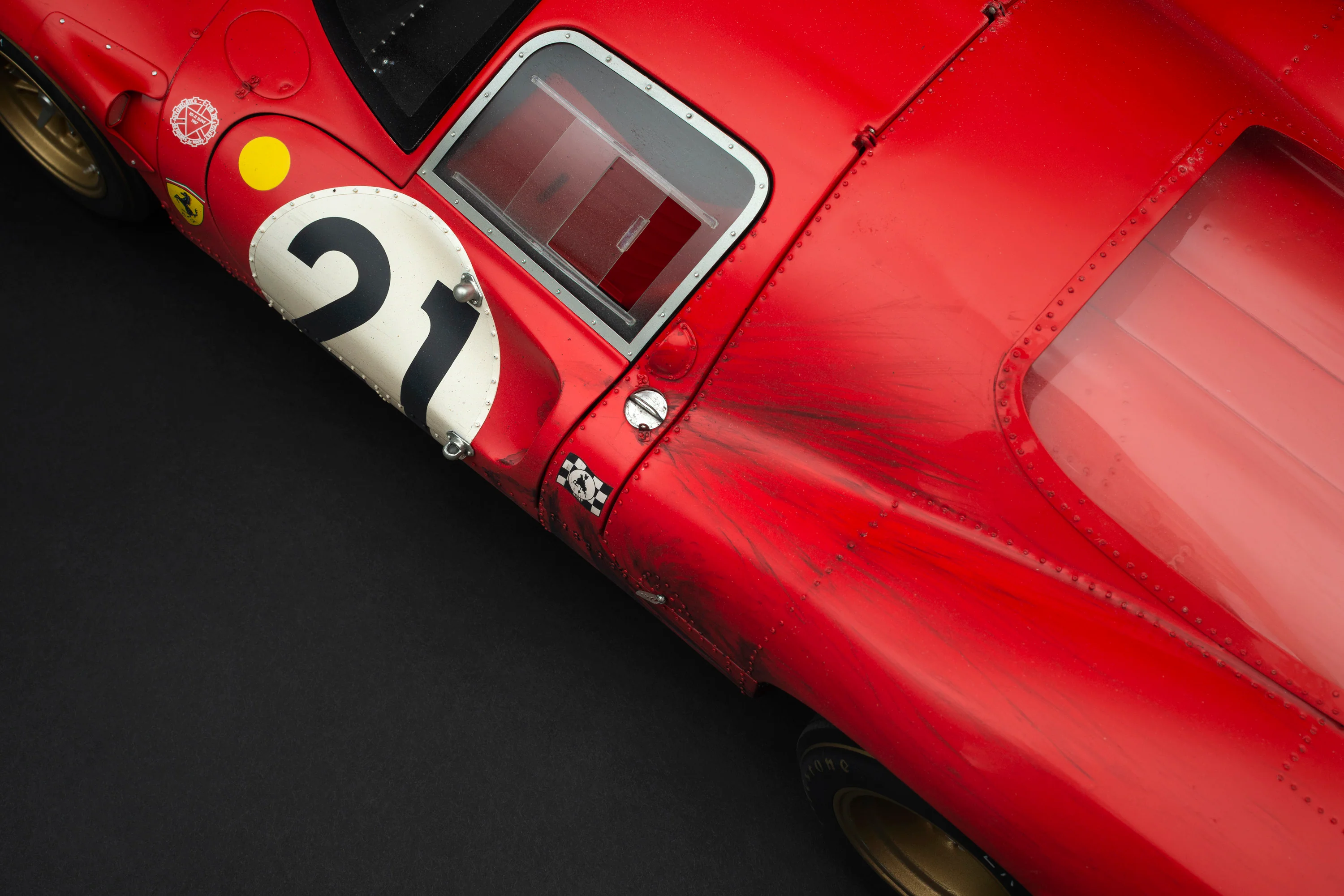 Ferrari 330 P4 - 1967 Le Mans - 2nd Place - Class Winner - Race Weathered - Image 8