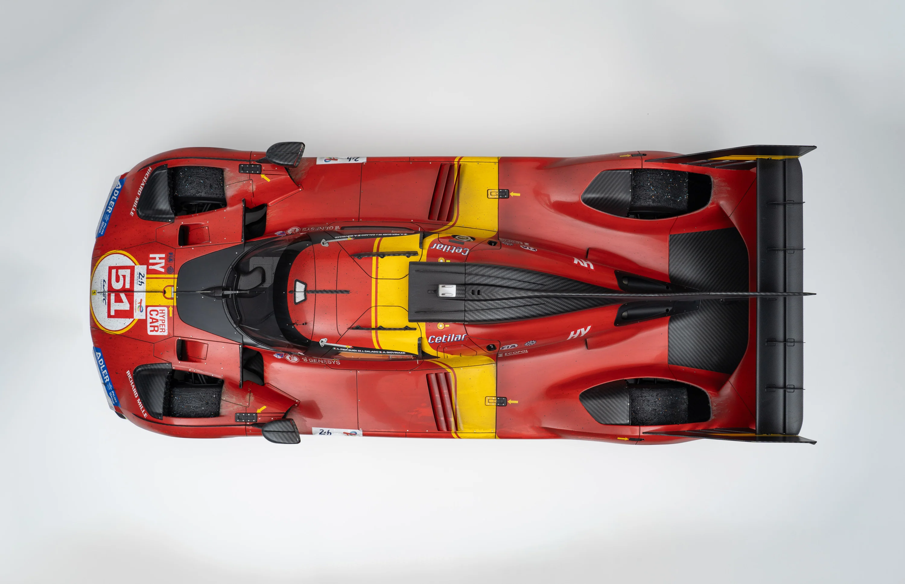 Ferrari 499P - 2023 Le Mans Winner - Race Weathered - Image 19