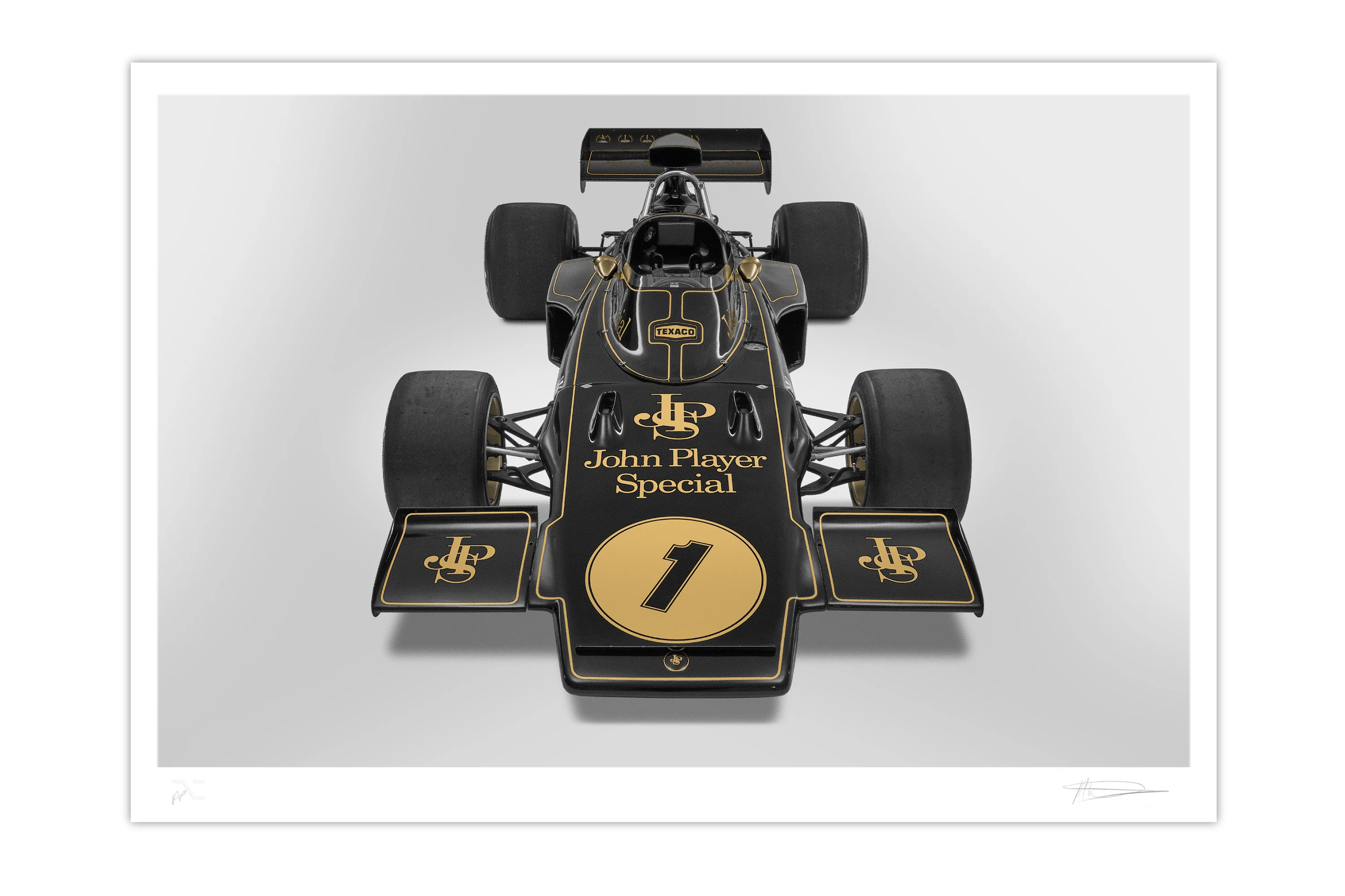 Lotus 72D - Alan Thornton - Art Screen Print