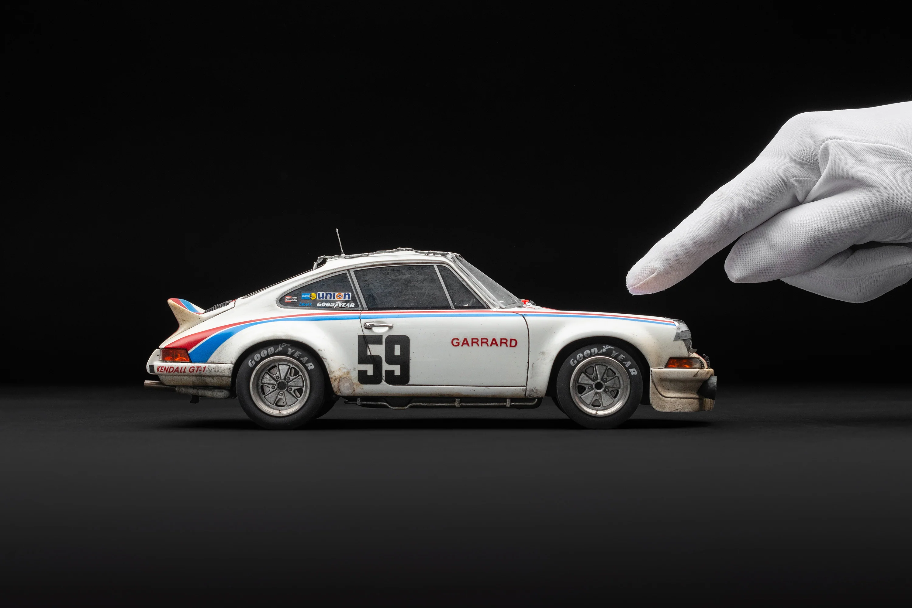 Porsche 911 RSR 2.8 - 1973 Daytona - Brumos Livery - Race Weathered - Image 3