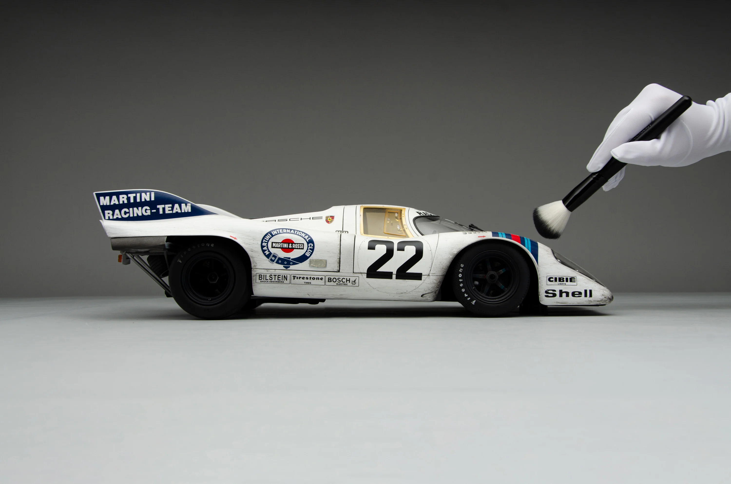Porsche 917 KH - 1971 Le Mans Winner - Martini Livery - Race Weathered - Image 3